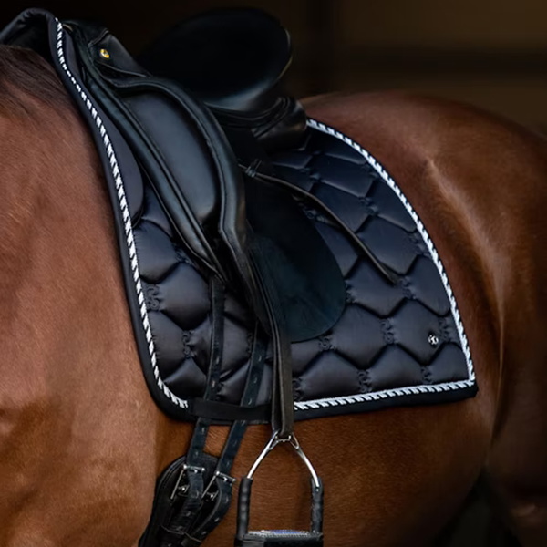 2023 PS Of Sweden Signature Dressage Saddle Pad 1110-040 - Black